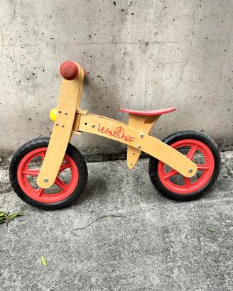 bici balance in legno 
