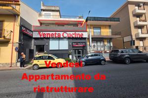 Ampio appartamento rustico Saponara C/o Stazione