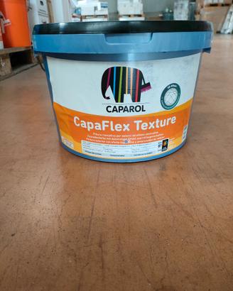 5 vasi caparol capaflex texture bianco 10 lt