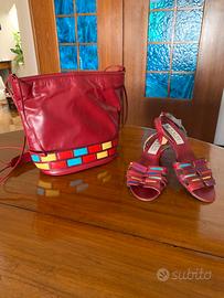 Borsa e scarpe Volpini vintage anni ‘80