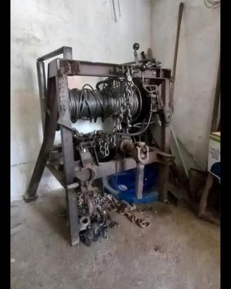 verricello per trattore con argano