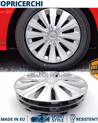 Copricerchi per HYUNDAI da 14 Coppette Silver