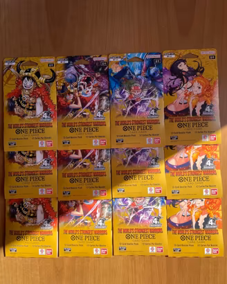 One Piece OP 17 English Blister Sealed Artset x3