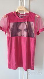 Top fucsia per ragazza a due pezzi- 14 anni