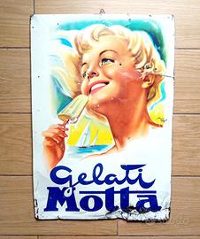 🍦 INSEGNA GELATI MOTTA – ANNI ’50 🍦