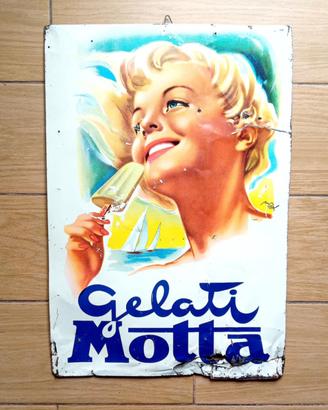 🍦 INSEGNA GELATI MOTTA – ANNI ’50 🍦