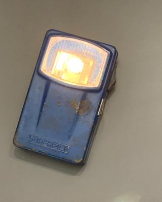 Torcia lampada portatile vintage Superpila