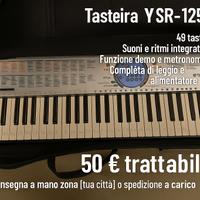 TASTIERA YAMAHA-PSR125 con custodia