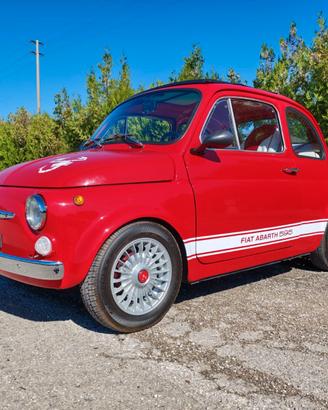 Fiat 500 1972 restaurata e personalizzata Abarth