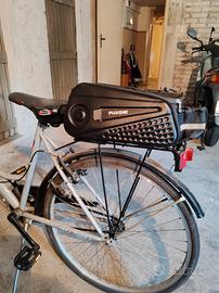 Borsa posteriore per portapacchi bici