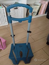 Carrello carrellino trolley porta zaino SJ Gang