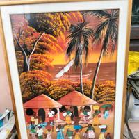 quadro etnico su tela 