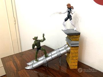 Diorama “Ponte Urbano” 35 cm Per Action Figure