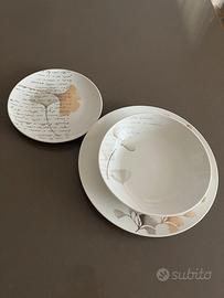 PIATTI SERVIZIO 18 PEZZI  TOGNANA MAI USATO NUOVO