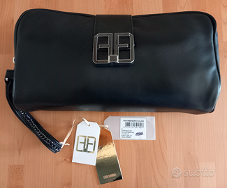 Borsa pochette Fracomina in eco pelle con catena