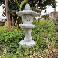 Statua pagoda giapponese lampada lanterna giardino