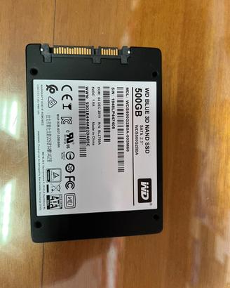 Ssd WD BLUE 500 gb
