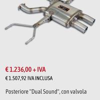 Scarico supersprint Ftype 2.0