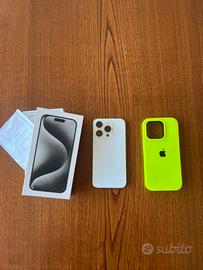 IPhone 15 Pro Bianco 128gb - Condizioni Perfette