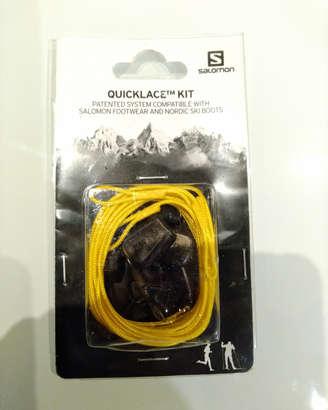 Salomon Quicklace Kit lacci sostitutivi nuovo