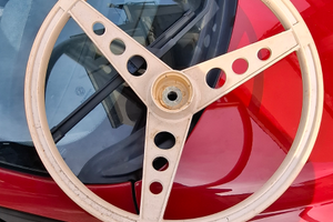 Volante nautico anni 60