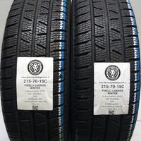 2 GOMME 215 70 15C PIRELLI A58550