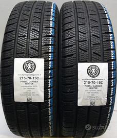 2 GOMME 215 70 15C PIRELLI A58550