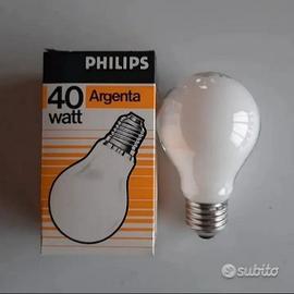 Lampadine vintage Philips Argenta 1,5€ cad