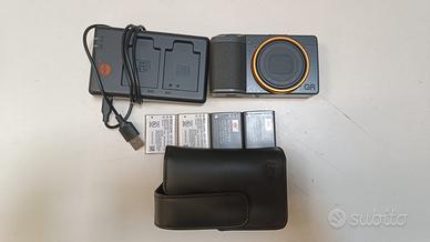 Ricoh GRIII 4 batterie con caricabatterie custodia