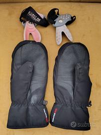 Guanti muffole Level donna + protezioni polso