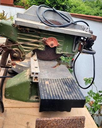 Troncatrice professionale legno