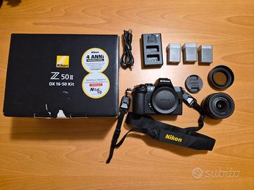 Nikon Z50II + Obiettivo Nikkor Z DX 16-50 + access