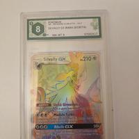 Carta gradata Silvally GX hyper pokemon 