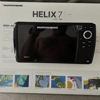 Ecoscandaglio Humminbird helix 7 G3 più sonda