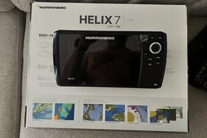 Ecoscandaglio Humminbird helix 7 G3 più sonda