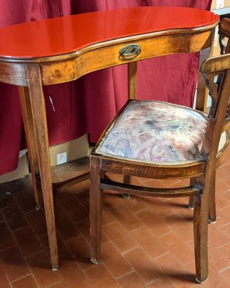 Toeletta fagiolino con sedia
