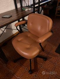 Sedia da ufficio IKEA ALEFJÄLL Grann ocra bruna