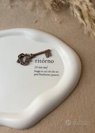 Vassoio vuota tasche arredo casa ritorno