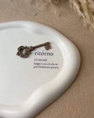 Vassoio vuota tasche arredo casa ritorno