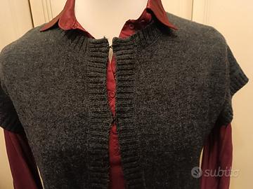 Cardigan grigio scuro 