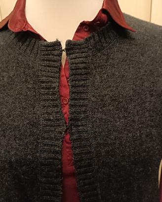 Cardigan grigio scuro 