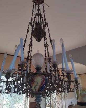 Lampadario siciliano fine 800