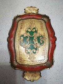 Vassoio con 6 sottobicchieri