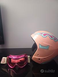 Casco Marker Tracer bambina+maschera Salice 