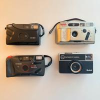 Lotto 4 Fotocamere Vintage Analogiche Non Testate