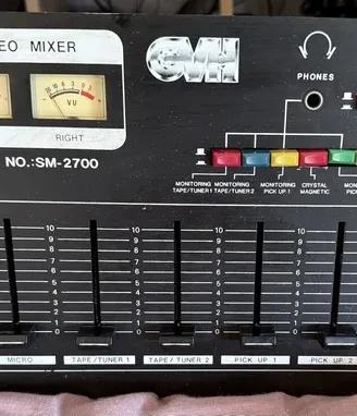 Mixer Stereo GVH-SM2700 Vintage
