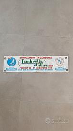 Fascia scudo lambretta club Italia