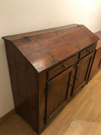 Credenza / madia rustica in legno antico