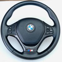 VOLANTE ORIGINALE BMW M SPORT INSERTO CARBONIO 