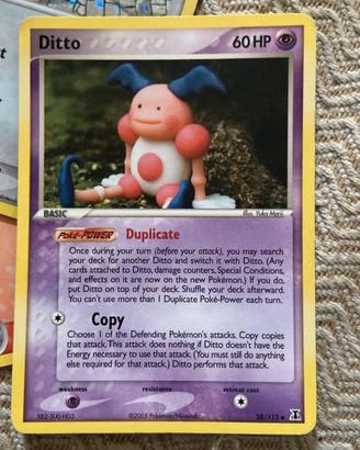 Ditto (Mr. Mime) #38 Pokemon Delta Species mint/nm
